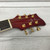 Used Jay Turser JTA424QCET Laminate Quilt Top Acoustic/Electric Guitar Red 40051-S000119449 View 7