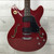 Used Oscar Schmidt Delta King OE-30 Semi-Hollow Electric Guitar Red 40051-S000119453 View 1