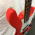 Used Squier AFFINITY J BASS J Type Bass Guitar Red 4-String 41125-S000042429 View 5