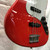 Used Squier AFFINITY J BASS J Type Bass Guitar Red 4-String 41125-S000042429 View 6