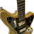 Used Squier CONTEMPORARY JAGUAR Offset Double Cutaway Electric Guitar Goldtop 6-String 40009-S000315955 View 5