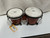 Used Latin Percussion - LP CP WOOD BONGOS Bongo 41132-S000012681 View 1