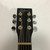 Used Esteban AL-200 Laminate Top Acoustic Guitar Black 41128-S000114447 View 3