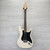 Used Samick HSS S Type Electric Guitar White 6-String 41124-S000212968 View 2