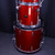Used Tama 4 PC IMPERIALSTAR W/ HARDWARE Drum Shells and Hardware Red 41140-S000139257 View 2