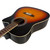 Used Washburn WA90CEVSB Acoustic/Electric Guitar – Vintage Sunburst 40090-S000084767 View 5