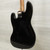 Used Squier Affinity J-bass Bass Guitar Black 40015-S000340524 View 10