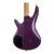 Used Ibanez Mikro GSRM20 Bass Guitar Purple 4-String 41117-S000056078 View 4
