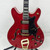 Used Hagstrom 67 VIKING II Semi-Hollow Electric Guitar Red 6-String 40042-S000273932 View 5