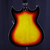 Used Teisco MIJ IMPERIAL 1960S Vintage Double Cutaway Electric Guitar Sunburst 6-String 41140-S000139275 View 8