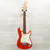 Used Squier Mini S Electric Guitar Red 40015-S000340596 View 4