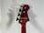 Used STEALTH BASS Modern Metal Bass Guitar Red 4-String 40012-S000316009 View 7