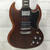 Used Epiphone G400 Walnut Stain SG Electric Guitar 40051-S000119518 View 1
