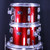 Used Rogers 4PC /PEACE/ MIT SHELL PACK Drum Shell Kit Red 41140-S000139360 View 3