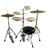 Used DW Smart Practice Quiet Kit W/ Throne, Cymbals, and Kick Pedal 40090-S000084808 View 1