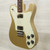 Used Fender Chris Shiflett Telecaster Deluxe Electric Guitar Goldtop 40015-S000340644 View 6