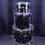 Used Pearl 3 PIECE DRUM KIT SHELLS ONLY Drum Shell Kit Black 41140-S000139384 View 1