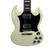 Used Epiphone SG PRO SG Type Electric Guitar White 6-String 41120-S000038490 View 1