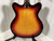 Used Teisco SUNBURST HOLLOWBODY PROJECT ASIS Vintage Semi-Hollow Electric Guitar Sunburst 6-String 40107-S000158049 View 7