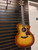 Used Taylor SUNSET BLVD 214CE DLX SEB Solid Top Acoustic Guitar Tobacco Sunburst 41116-S000053223 View 2