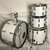 Used Rogers FULLERTON ERA KIT Vintage Drum Shell Kit White 41128-S000114631 View 1