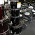 Used 4PC DRUM SET Drum Shell Kit Black View 1