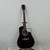 Used Carlos Robelli Crg 108   Acoustic Guitar Black 40042-S000274296 View 2