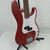 Used Squier debut Precision Bass P Type Bass Guitar Red 4-String 40042-S000274321 View 11