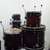 Used Gretsch Catalina Maple 7 Piece Shell pack Drum Shell Kit Red 40042-S000274358 View 1