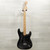Used Squier Affinity Series Stratocaster Fmt HSS Electric Guitar Black 40015-S000340789 View 4