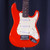 Used Squier MINI STRATOCASTER S Type Electric Guitar Red 6-String 41140-S000139544 View 1