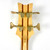 Used Schecter Stiletto Custom 4 Left Handed Bass Guitar Natural 4-String 41103-S000059336 View 10