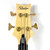 Used Schecter Stiletto Custom 4 Left Handed Bass Guitar Natural 4-String 41103-S000059336 View 6