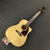 Used Epiphone AJ-200SCE Solid Top Acoustic Guitar Natural 40111-S000195510 View 2