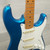 Used Squier Stratocaster Electric Guitar Blue 40015-S000340810 View 8