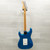 Used Squier Stratocaster Electric Guitar Blue 40015-S000340810 View 3