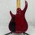 Used Peavey FURY V J Type Bass Guitar Red 5-String 40042-S000274505 View 14