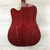 Used Washburn D10 Solid Top Acoustic Guitar Red 41124-S000213181 View 7
