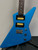Used Kent X SERIES GUITAR Vintage Pointy Electric Guitar Blue 6-String 41129-S000019376 View 2