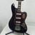 Used Squier VINTAGE MODIFIED BASS VI Bass Guitar Black 6-String 40042-S000274957 View 1
