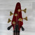 Used Hohner B-500 Bass Guitar - Red 40112-S000183999 View 4