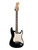 Used Fender STANDARD STRATOCASTER MIM Electric Guitar Black 6-String 41136-S000157661 View 1