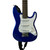 Used Squier MINI STRAT S Type Electric Guitar Blue 6-String 40009-S000316406 View 2