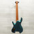 Used Ibanez Q547 Electric Guitar Blue 7-String 40015-S000341051 View 3