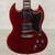 Used Epiphone SG G-400 Electric Guitar Red AS IS 40015-S000341091 View 1