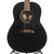 Used Epiphone AJ 15E Solid Top Acoustic Guitar Black View 1