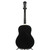 Used Epiphone AJ 15E Solid Top Acoustic Guitar Black View 6