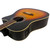 Used Washburn WA90CE Acoustic-Electric Guitar Dreadnought 40090-S000084984 View 6