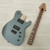 Used Warmoth Meadowhawk Electric Guitar Blue 40015-S000341103 View 5