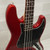 Used Squier Affinity J Bass Guitar Red AS IS 40015-S000341120 View 9
